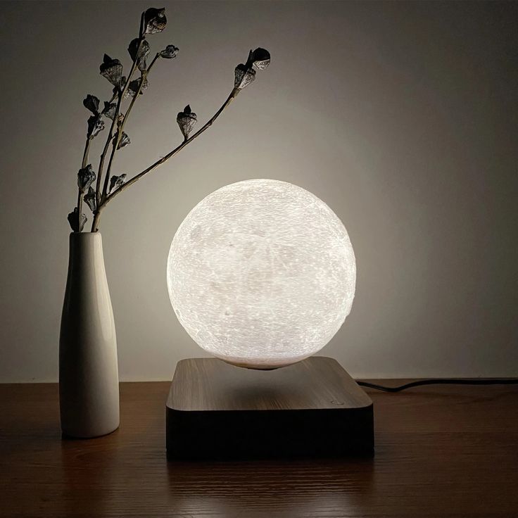 Levitating Moon Lamp - Unique Gift for Girls and Boyfriends, Premium Home Decor Item for Modern Interiors