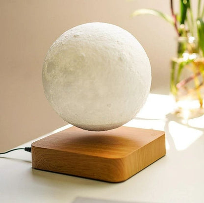 Floating Moon Levitating Lamp - Ideal Boho Home Decor Idea, Perfect for Weddings, Diwali and Housewarming Gifts